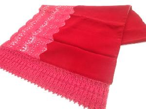 ビロードレース花模様ショール